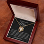 To My Beautiful Mom, Love Your Son | Forever Love Necklace