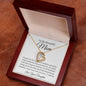 To My Beautiful Mom, Love Your Daughter | Forever Love Necklace