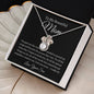 To My Beautiful Mom, Love Your Son | Eternal Hope Necklace
