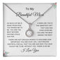 To My Beautiful Mom | Eternal Hope Necklace