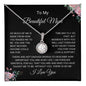 To My Beautiful Mom | Eternal Hope Necklace
