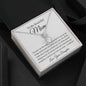 To My Beautiful Mom, Love Your Daughter | Eternal Hope Necklace