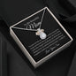 To My Beautiful Mom, Love Your Son | Eternal Hope Necklace