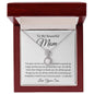 To My Beautiful Mom, Love Your Son | Eternal Hope Necklace