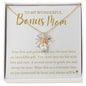 To My Wonderful Bonus Mom | Alluring Beauty Necklace