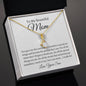 To My Beautiful Mom, Love Your Son | Alluring Beauty Necklace