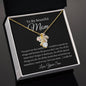 To My Beautiful Mom, Love Your Son | Alluring Beauty Necklace