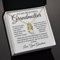 To My Beautiful Grandmother Love, Your Grandson | Alluring Beauty Necklace