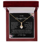 To My Beautiful Mom | Alluring Beauty Necklace