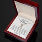 To My Beautiful Mom, Love Your Son | Alluring Beauty Necklace