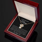 To My Beautiful Mom, Love Your Son | Alluring Beauty Necklace