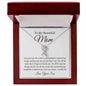 To My Beautiful Mom, Love Your Son | Alluring Beauty Necklace