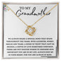 To My Grandmother | Love Knot Necklace