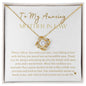 To My Amazing MIL | Love Knot Necklace