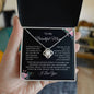 To My Beautiful Mom | Love Knot Necklace