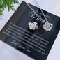 To My Beautiful Mom, Love Your Son | Love Knot Necklace