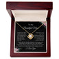 To My Beautiful Mom | Love Knot Necklace