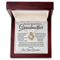 To My Beautiful Grandmother Love, Your Grandson | Love Knot Necklace