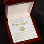 To My Wonderful Bonus Mom | Love Knot Necklace