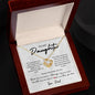 To My Daughter, Love Dad | Love Knot Necklace