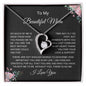 To My Beautiful Mom | Forever Love Necklace