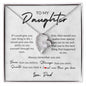 To My Daughter, Love Dad | Forever Love Necklace