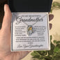 To My Beautiful Grandmother Love, Your Granddaughter | Forever Love Necklace
