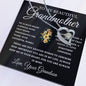 To My Beautiful Grandmother Love, Your Grandson | Forever Love Necklace