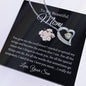To My Beautiful Mom, Love Your Son | Forever Love Necklace