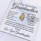 To My Beautiful Grandmother Love, Your Granddaughter | Forever Love Necklace