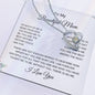 To My Beautiful Mom | Forever Love Necklace
