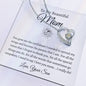 To My Beautiful Mom, Love Your Son | Forever Love Necklace