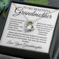 To My Beautiful Grandmother Love, Your Granddaughter | Forever Love Necklace