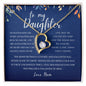 To My Daughter, Love Mom | Forever Love Necklace