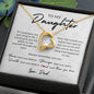 To My Daughter, Love Dad | Forever Love Necklace