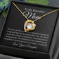 To My Beautiful Mom, Love Your Daughter | Forever Love Necklace