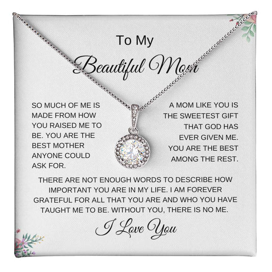 To My Beautiful Mom | Eternal Hope Necklace