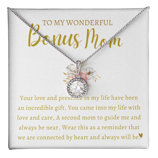 To My Wonderful Bonus Mom | Eternal Hope Necklace