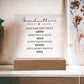 Grandmothers | Square Acrylic Plaque