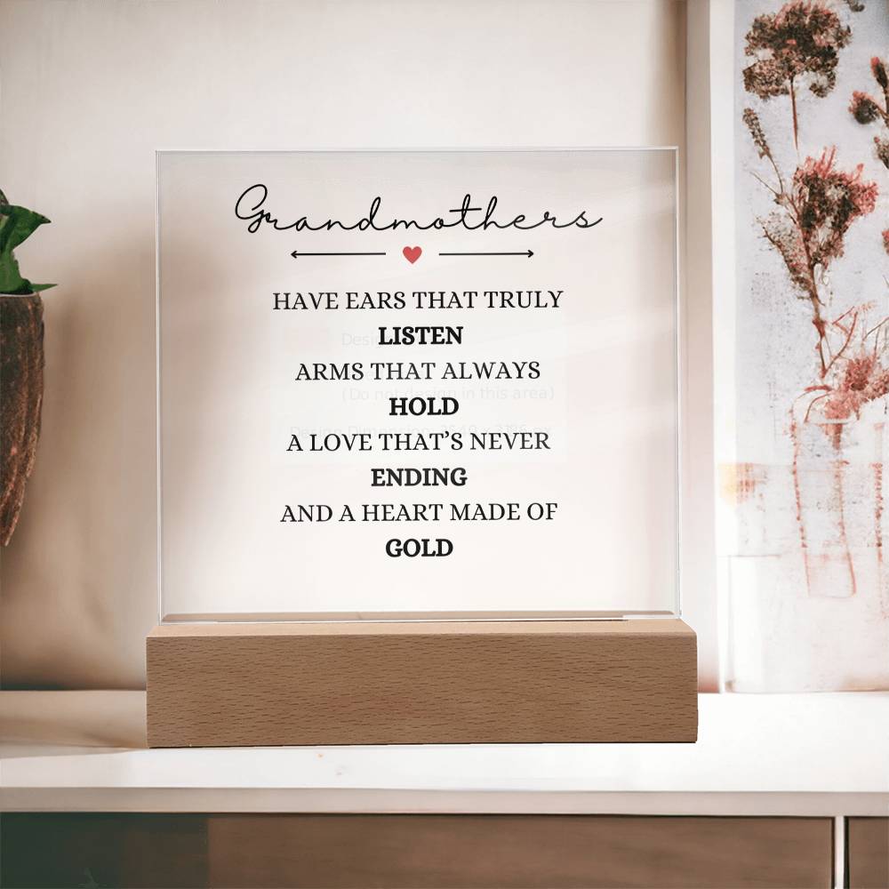 Grandmothers | Square Acrylic Plaque