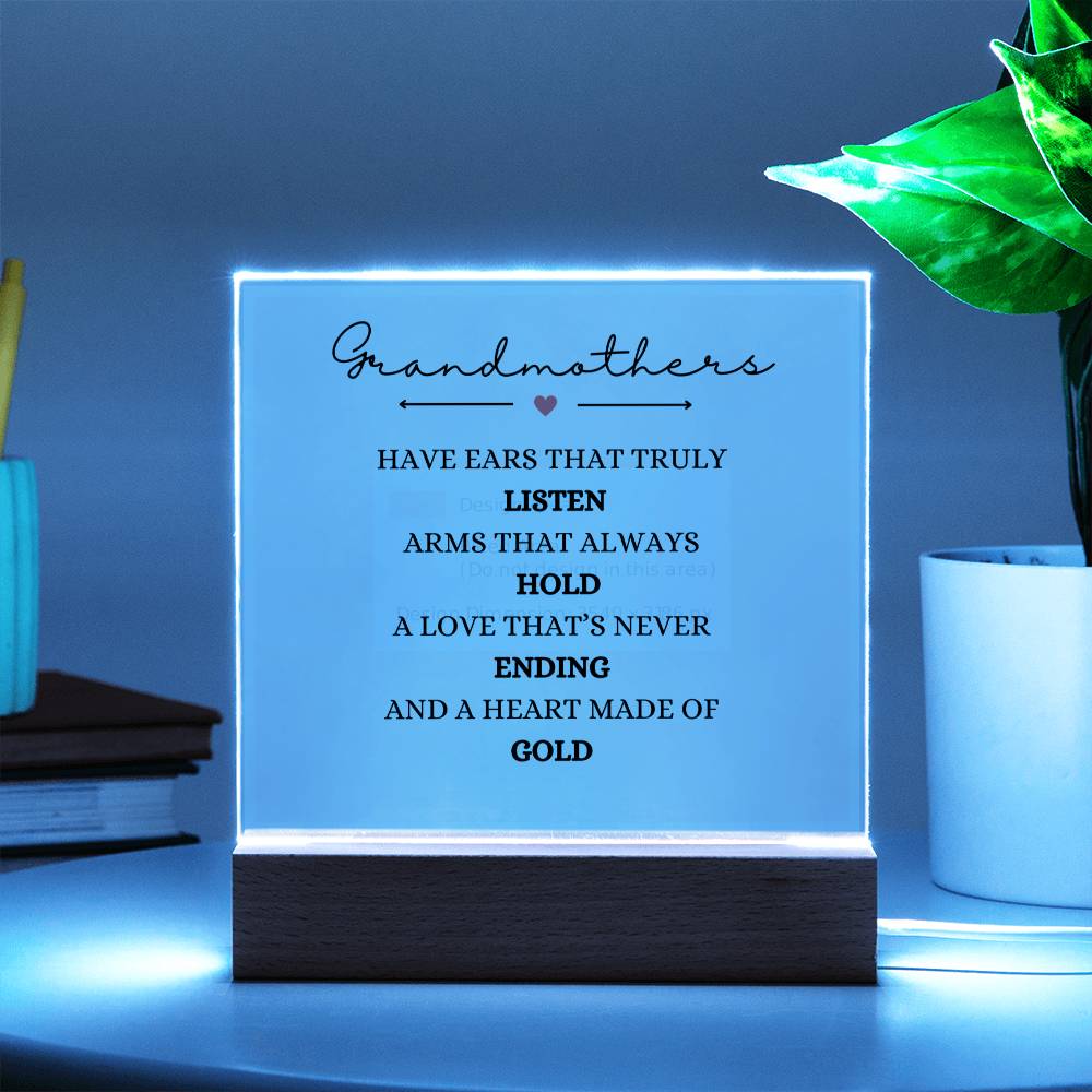 Grandmothers | Square Acrylic Plaque
